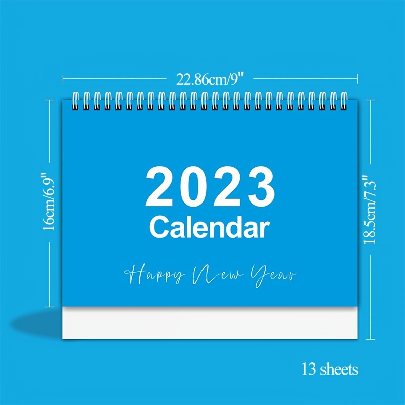 2023 Planner Small Desk Calendar(9*7.13)use Now To December