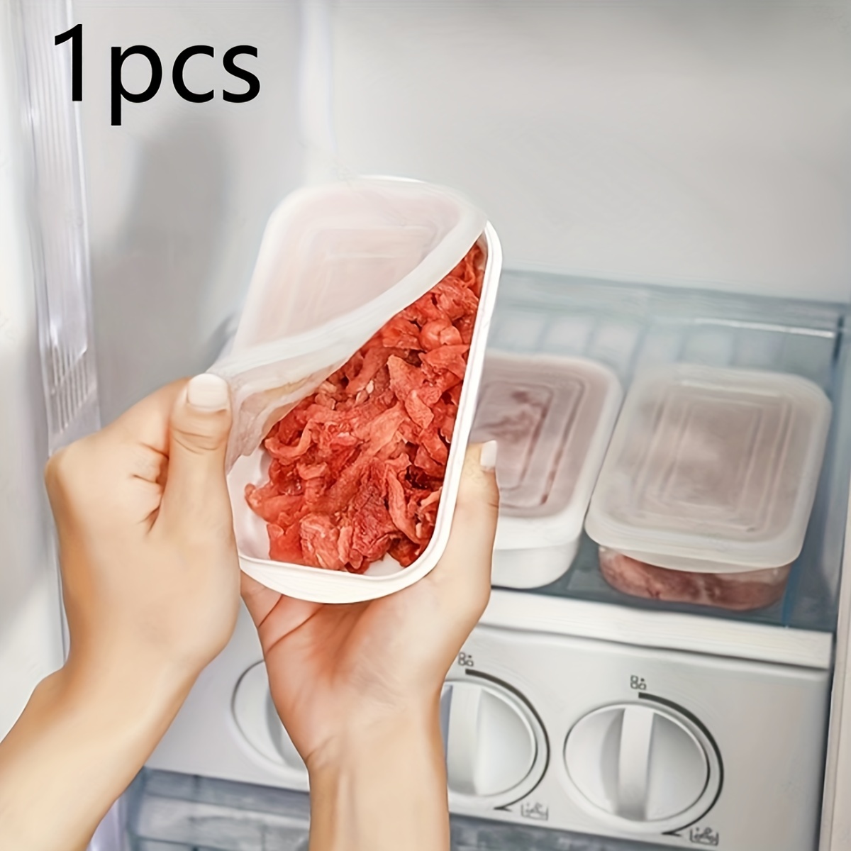 Freshmage Bacon Container for Refrigerator, 304 Stainless Steel Airtight  Deli Meat Storage Containers for Fridge Dishwasher Safe Long Kitchen Food