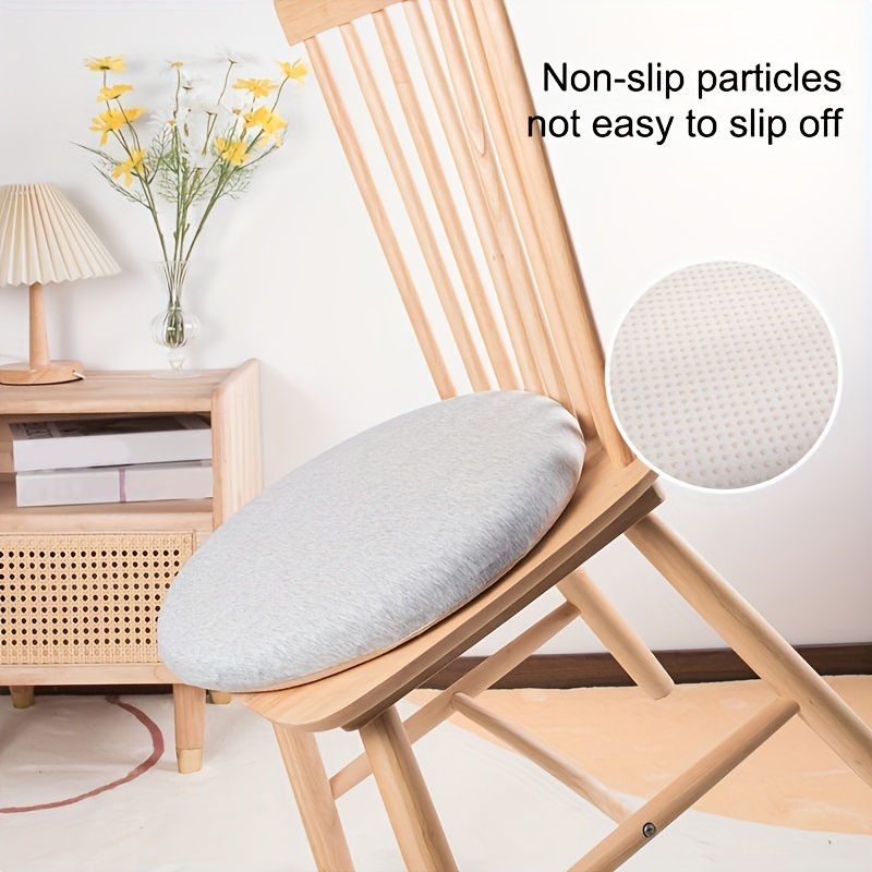 Round Cotton Memory Foam Chair Seat Cushion Pad Non-slip Futon Yoga Mat  Soft NEW