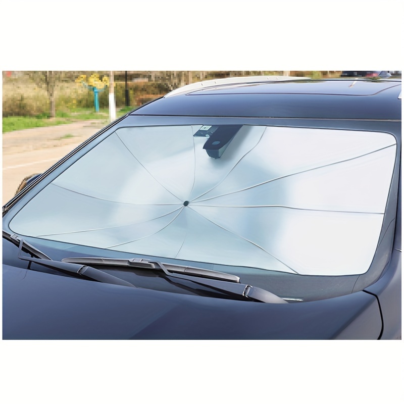Manual Car Umbrella Car Sunshade Sun Protection Heat - Temu