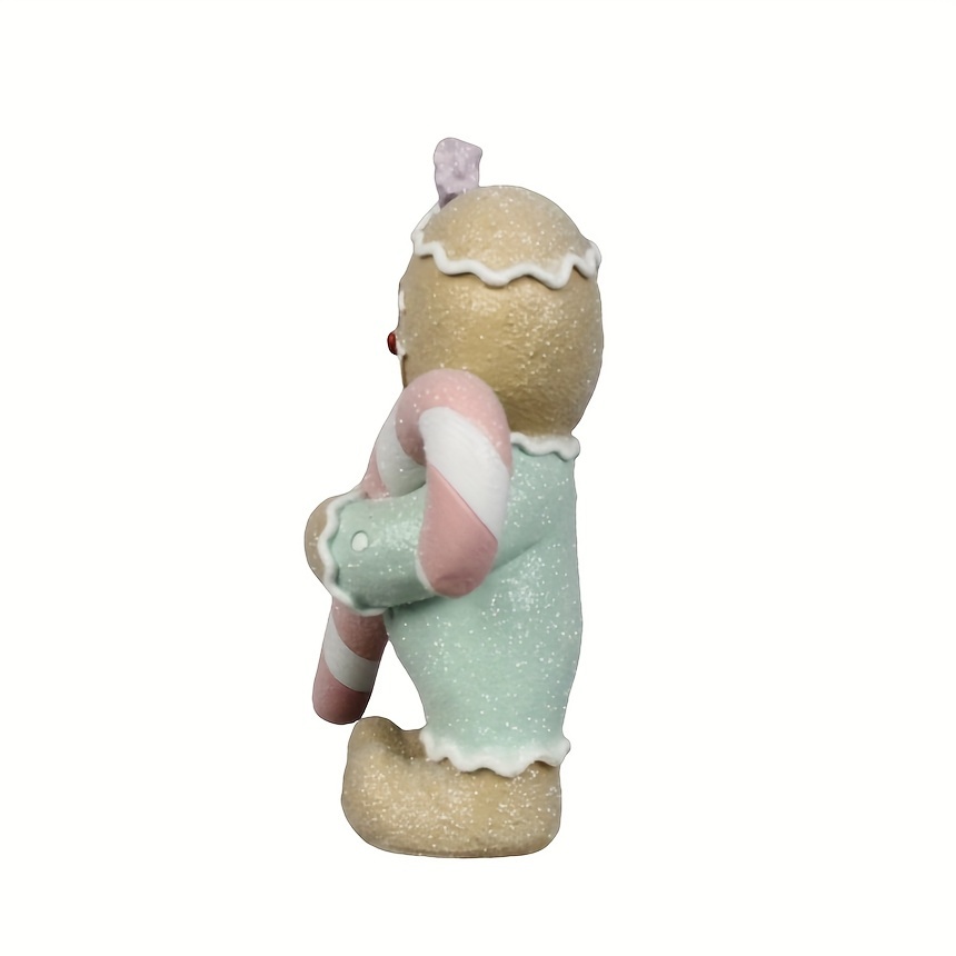 Resin Gingerbread Boy Girl Christmas Decor
