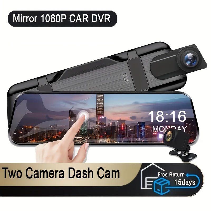 Mirror Dash Cam - Temu