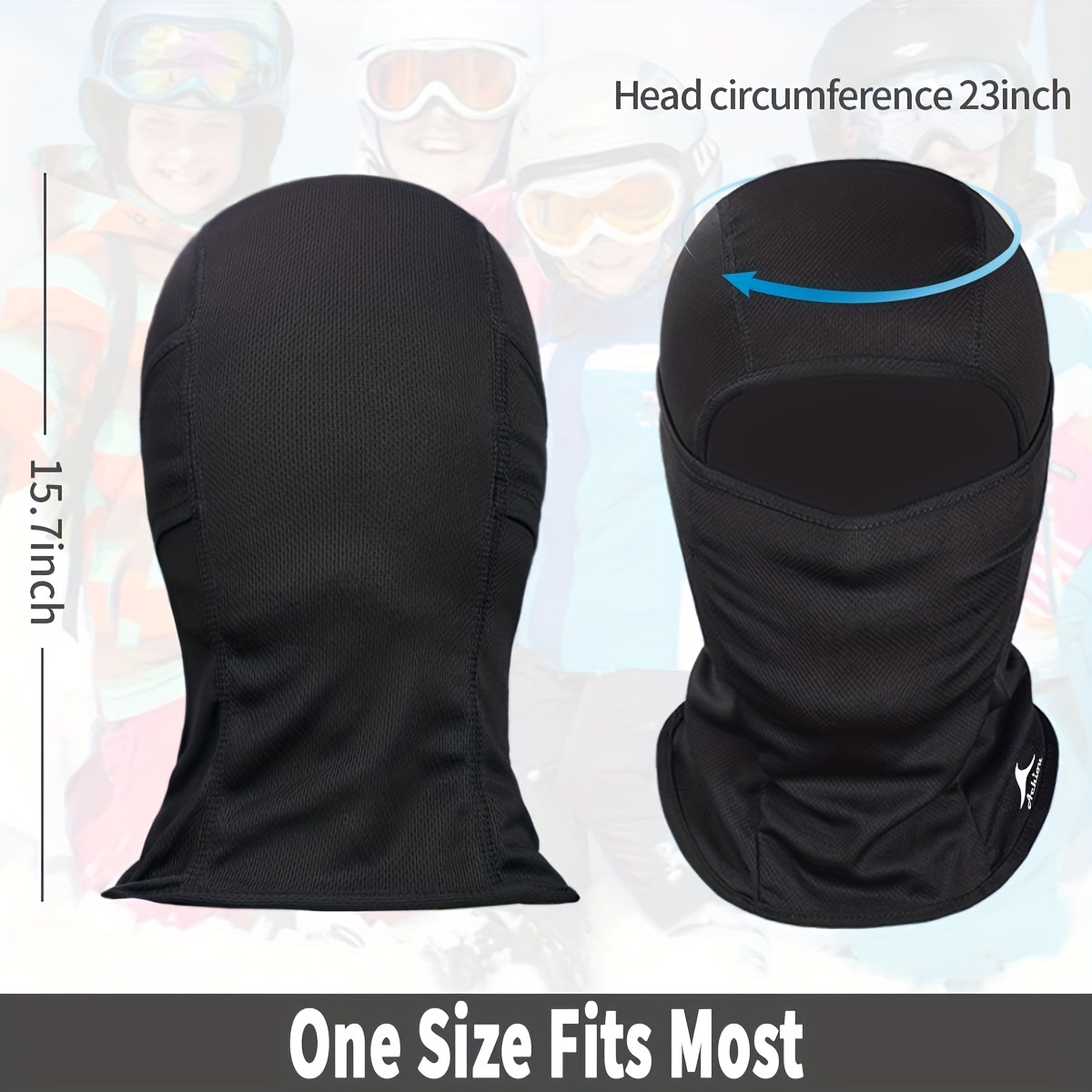 EXski Neck Gaiter Face Mask, Summer Face Gaiter Cooling Breathable – EXSKI