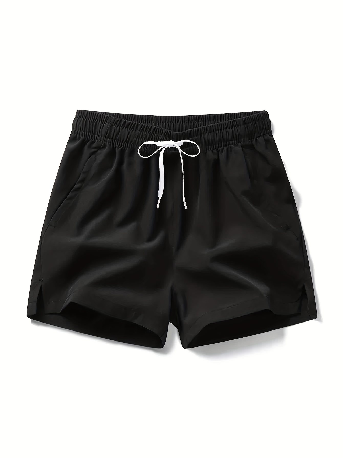 Pantalones Cortos Deportivos Con Cremallera Para Hombre Shorts Deportivos  Rápido