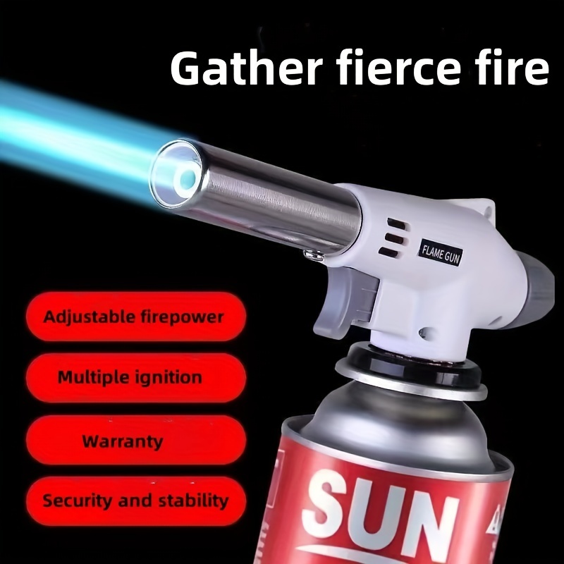 Cooking Torch Blow Torch Kitchen Creme Brulee by SearPro Flamethrower -No  Butane