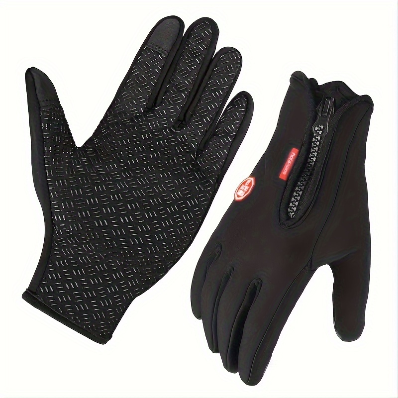 Guantes Hombre Negros Invierno, Mitones Mantener Calor Pantalla Táctil  Prueba Viento Conducir. Guantes Cuero Sintético Otoño Invierno, Ideales  Negocios - Automotriz - Temu Mexico