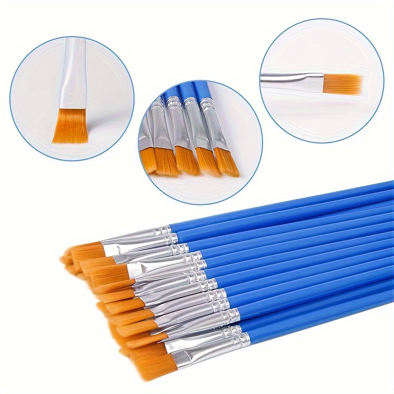 Non shedding Paint Brush Sharpened Nylon Wire Brush Multi - Temu