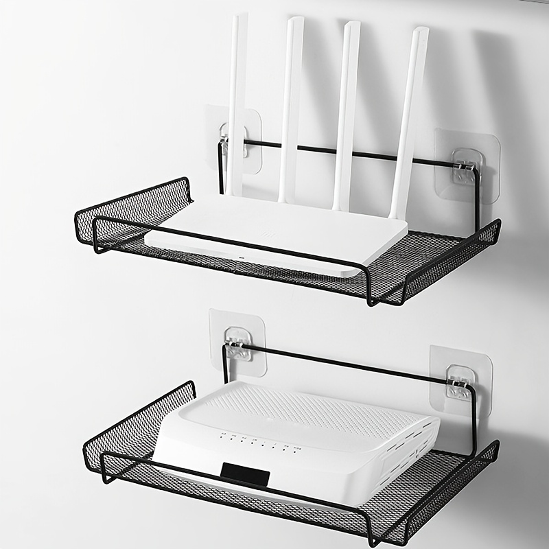 Wall Mounted Router Rack and TV Top Box Holder