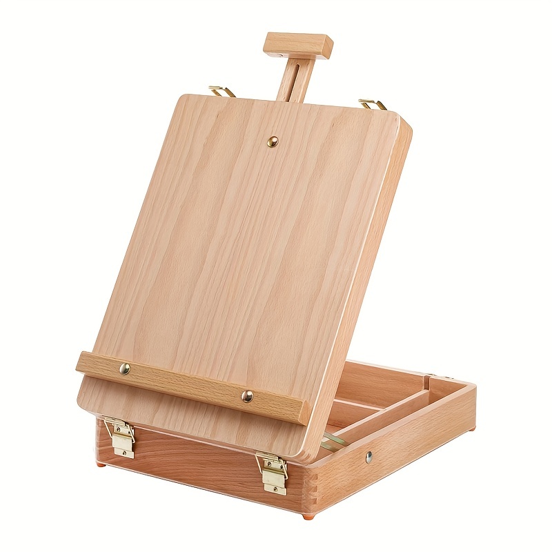 Art Drawing Board Portable Large Adjustable Wood Table Easel Book Stand