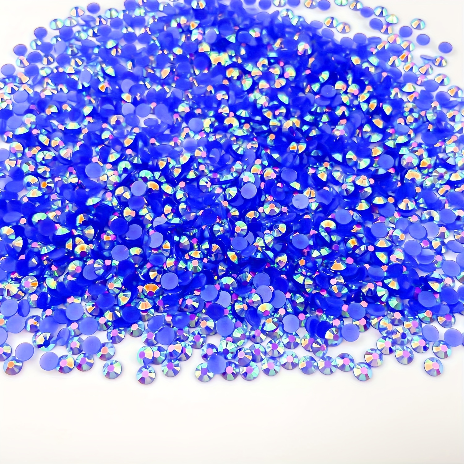 Capri Blue Ab Non hot Flatback Jelly Resin Rhinestones Mugs - Temu