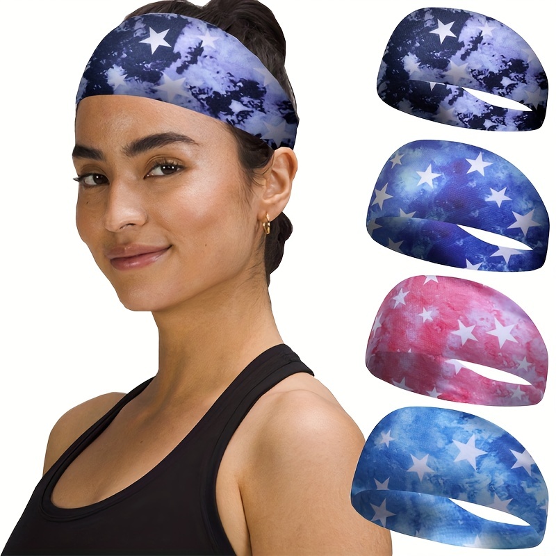 Diadema Moda Tie Dye Mujer Diadema Elástica Diadema Yoga - Temu Mexico