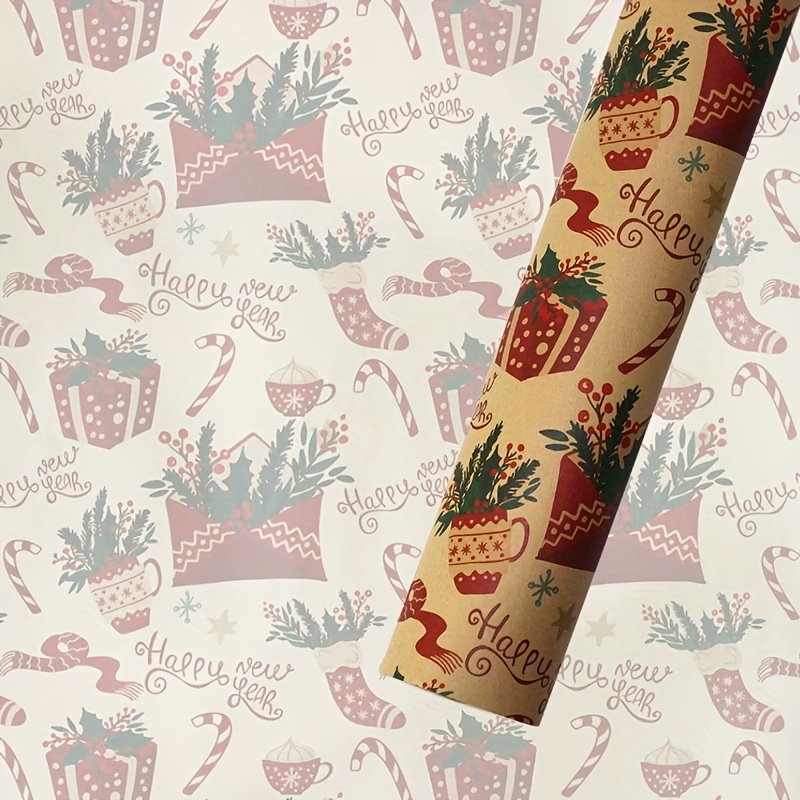 Bouquet Wrapping Paper Floral Material 10 Sheets Thickened