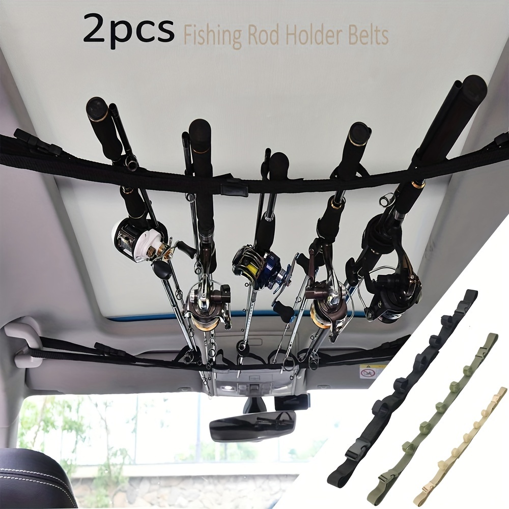 Car Mounted Storage Rack Fishing Rod Holder Vehicle Fishing - Temu Canada