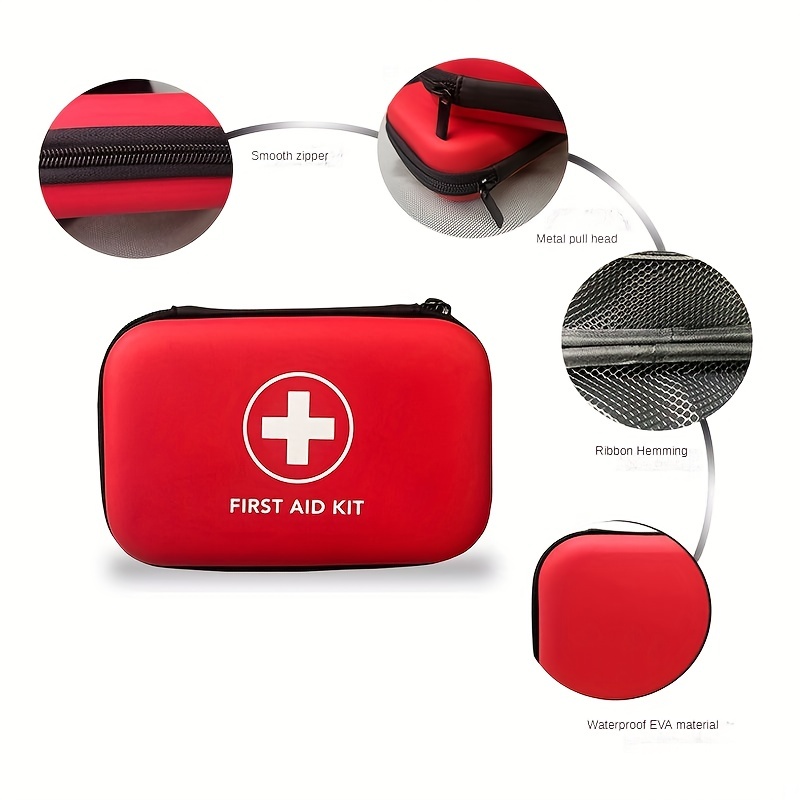 Portable Small First Aid Kit for Home and Outdoors