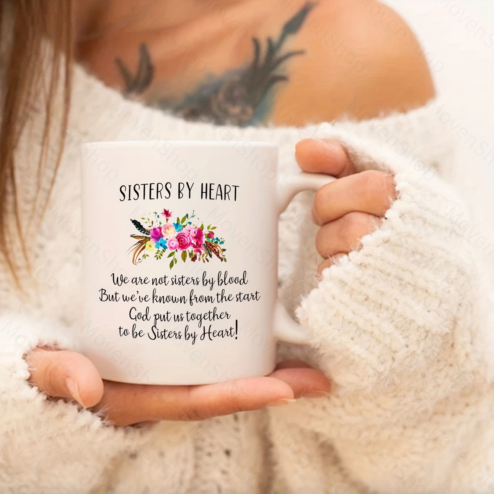 Get Not Sisters By Blood But Sisters By Heart Mug, Best Friends
