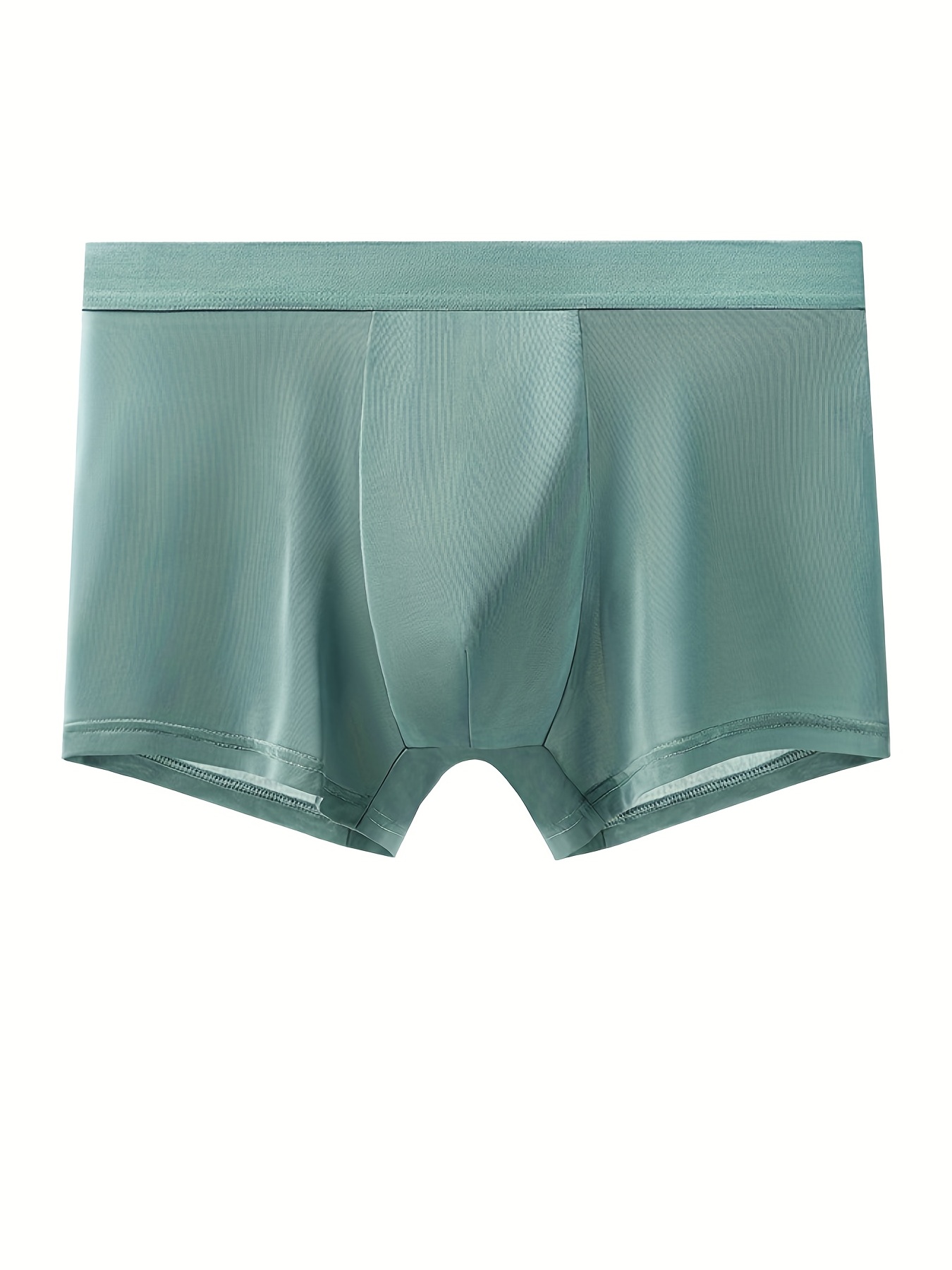 Men's Ultra thin Ice Silk Cool Breathable Soft Comfy Boxers - Temu Canada