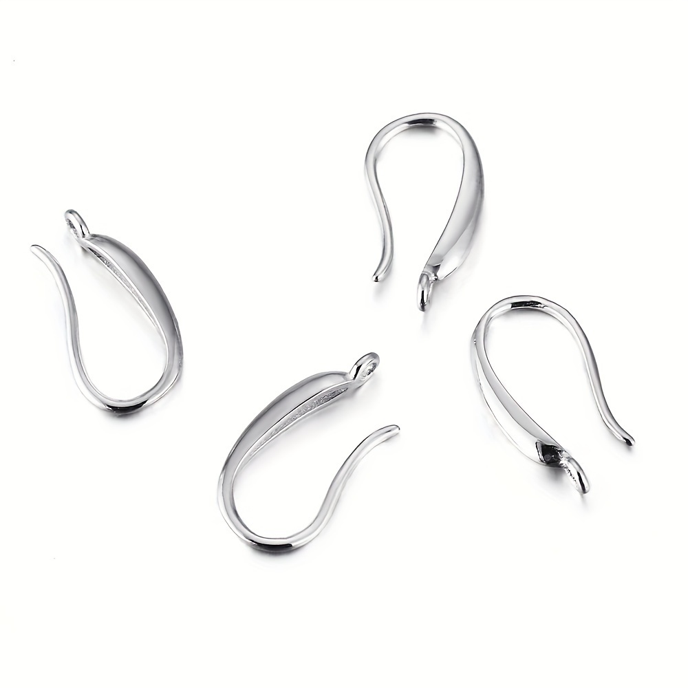 925 Sterling Silver Earring Hook Base