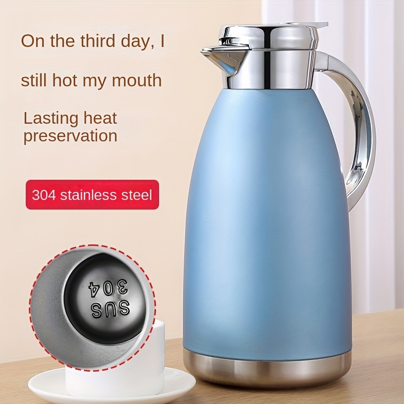Coffee Carafe Airpot Insulated Coffee Thermal Urn Stainless - Temu