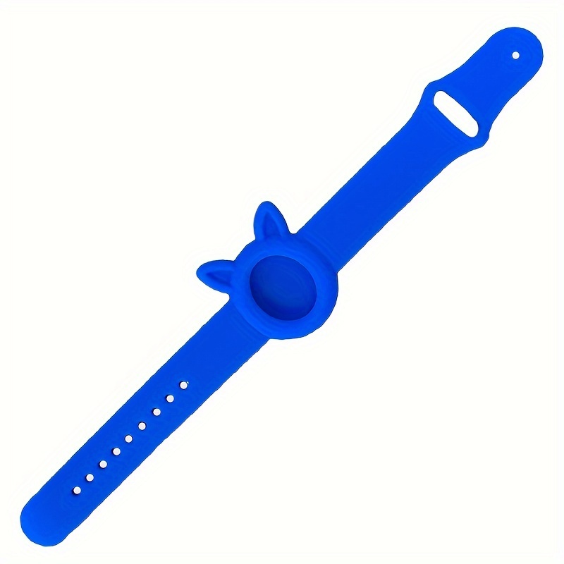 4pcs Airtag Bracelet pour enfants imperméable à l'eau, bracelet en silicone  Housse complète de boîtier pour Apple Airtag Holder, Anti-perte Bande  Accessoires cachés pour tout-petits