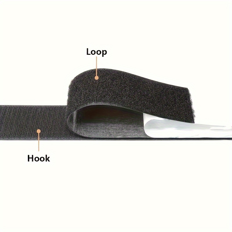 3Meters Strong Self adhesive Hook and Loop Fastener Tape Nylon