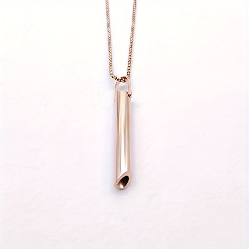 Positive Breathing Necklace Meditation Deep Breathing Sedation Tools