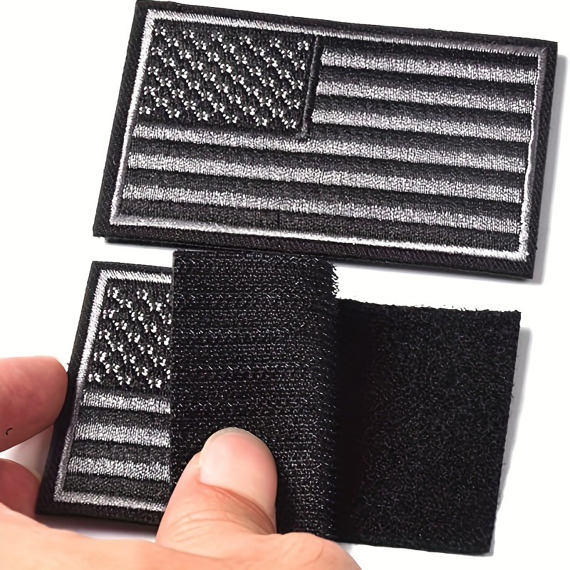 Tactical American Flag Patches For Men Hook And Loop Patch - Temu