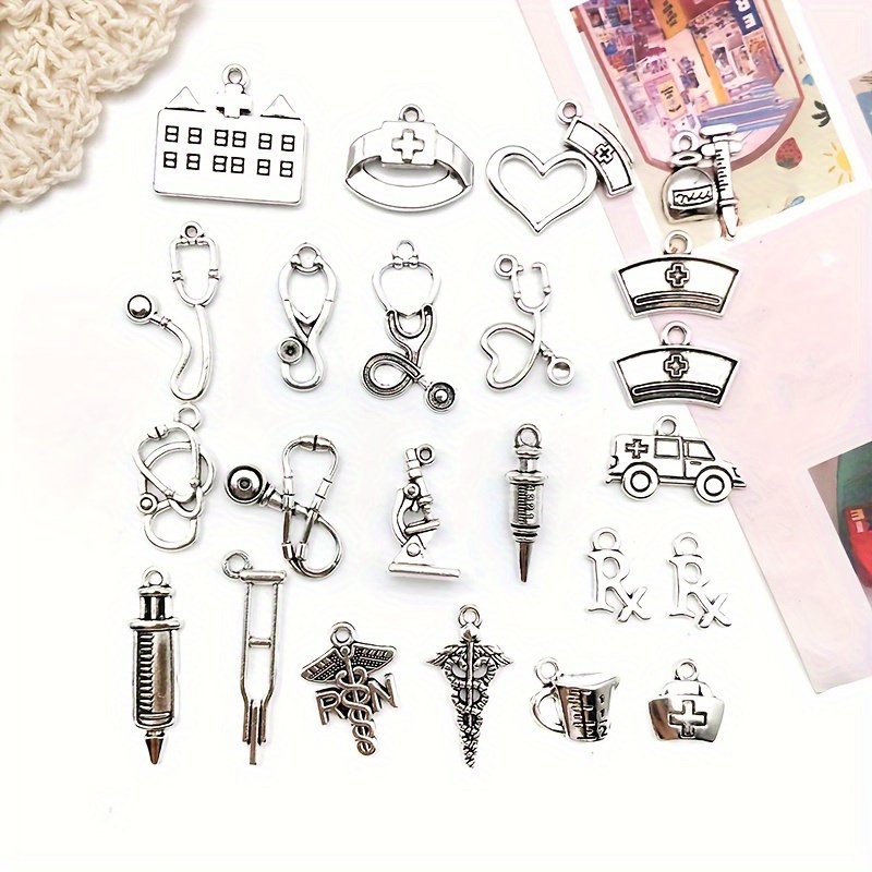 Nursing charms hot sale for necklace