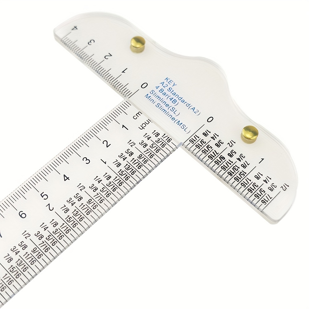 12 Junior T-Square Ruler Plastic Scrapbooking Measuring Tool Drafting  Layout