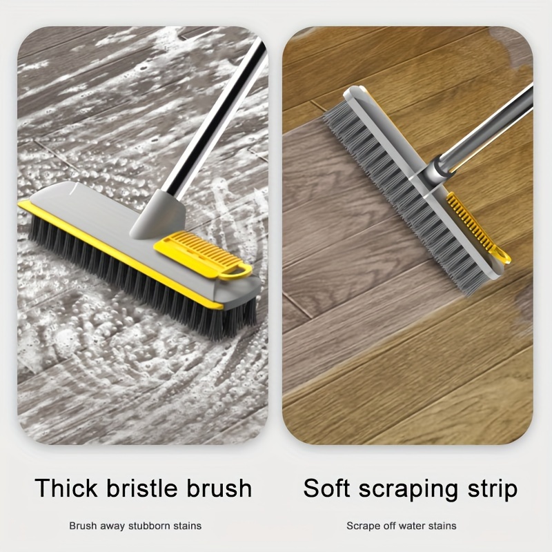 Bathroom Tile Floor Cleaning Brush No Dead Corner Toilet Floor Window  Corner Household Brush Hard Bristle Brush Cleaning Tool