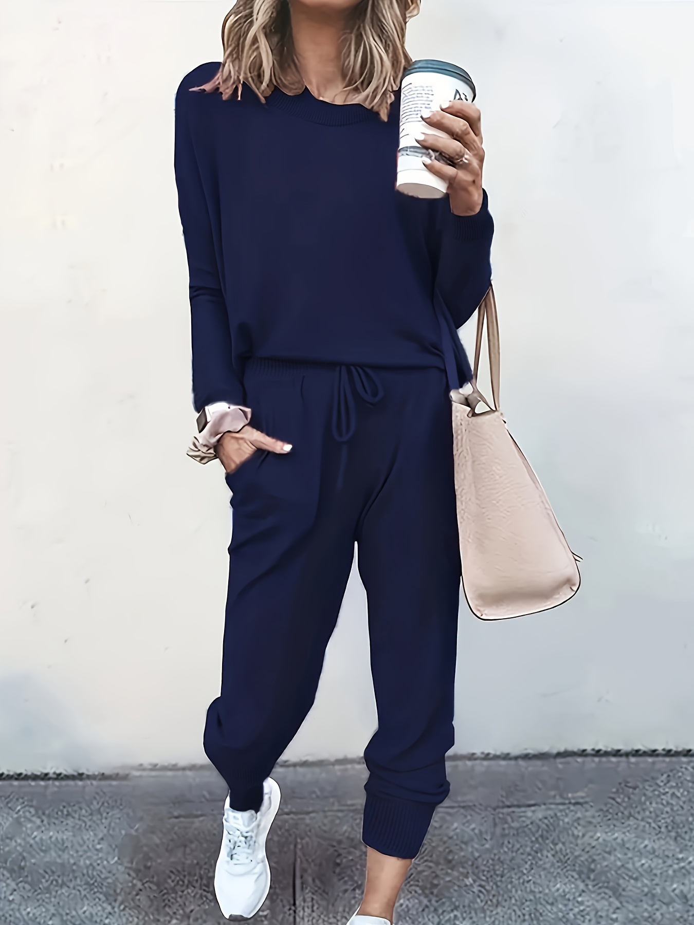 Navy Dress Pants Fall Outfits For Women (19 ideas & outfits