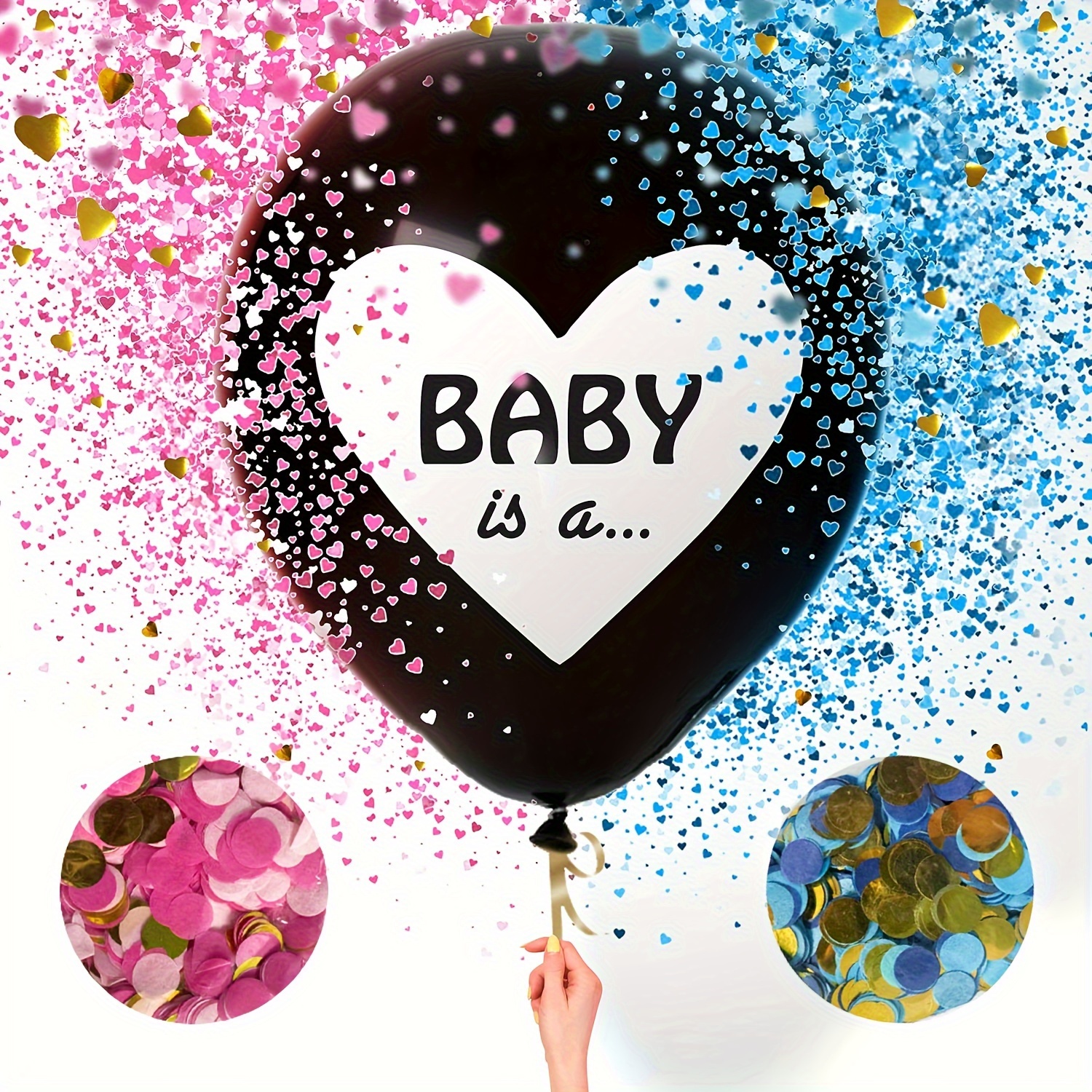 Set, 16inch Baby Shower Balloon Banner, C'est Un Garçon, C'est Une Fille,  Oh Baby Ballons En Aluminium, Ballons De Révélation De Genre, Fournitures  De Fête De Douche De Bébé - Temu Belgium