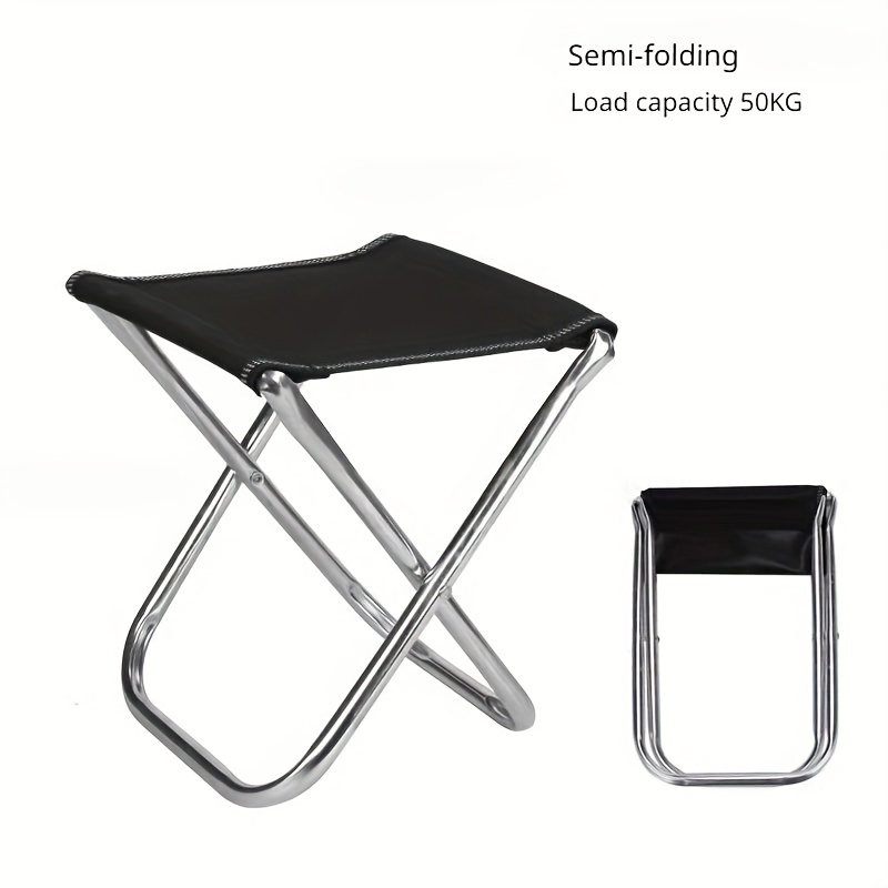 1pc Outdoor Portable Folding Chair Ultralight Fishing Small Stool For  Travel Camping, High-quality & Affordable