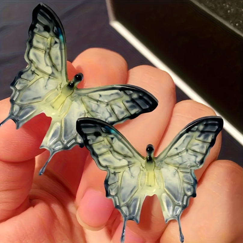 Butterfly Shape Epoxy Resin Molds Charm Pendant - Temu