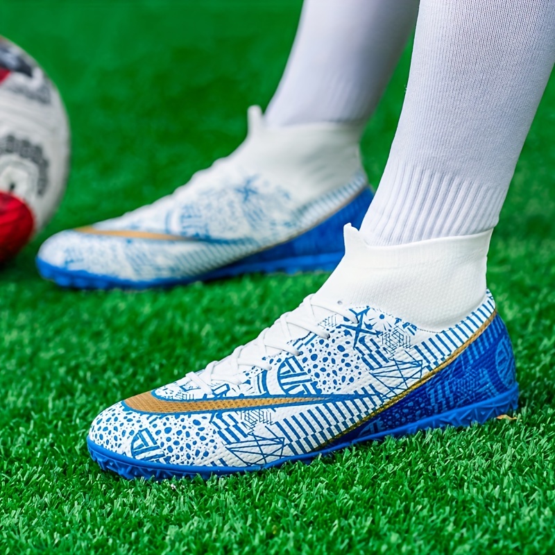 Zapatos de fútbol para hombre Tacos Zapatos de fútbol sala Zapatillas de  fútbol para el aire libre Botas de fútbol de entrenamiento al aire libre 332
