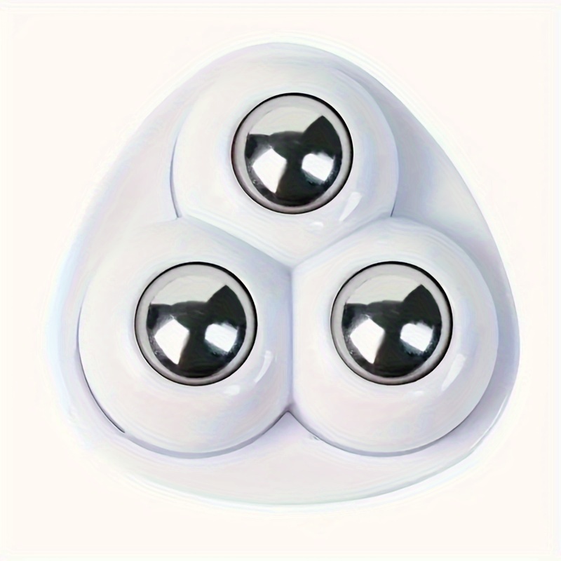 Adhesive Universal Wheel Three Balls No Punching Silent Wear - Temu