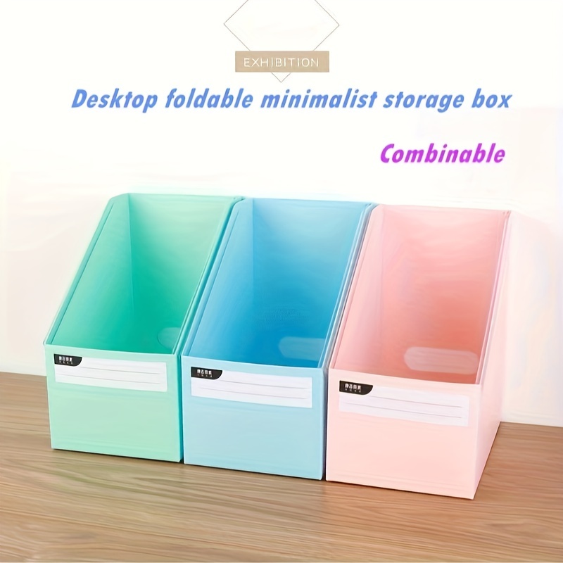 Plastic Desktop Storage Box Minimalist Storage Basket For - Temu