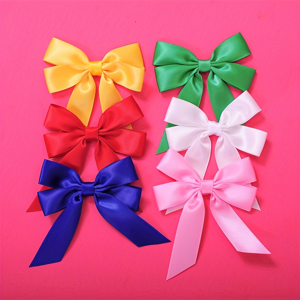 Red Ribbon Bow Large Red Bow Decorative Bows Florist Packing Decor