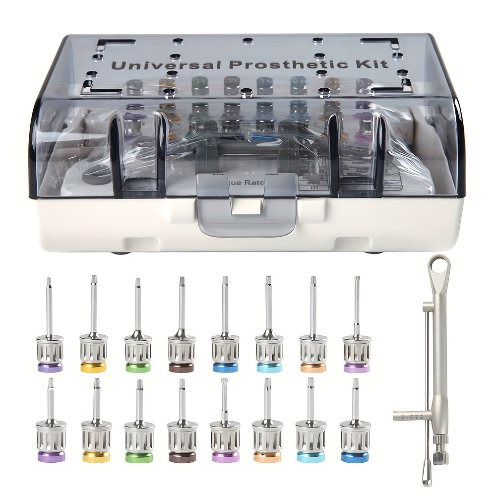 6pcs/pack Micro Screwdriver Dentist Instrument Dental Implant Screw Driver  Dentistry Tool Kit