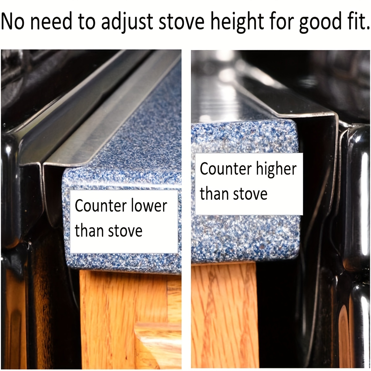 Stainless Steel Stove Gap Covers 