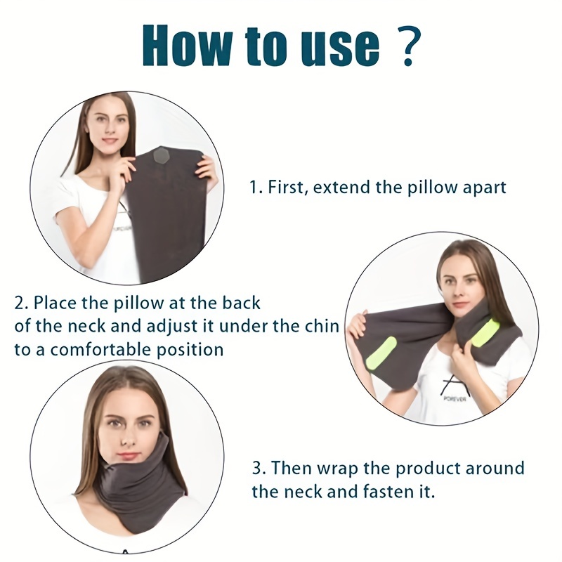 How to outlet use neck pillow