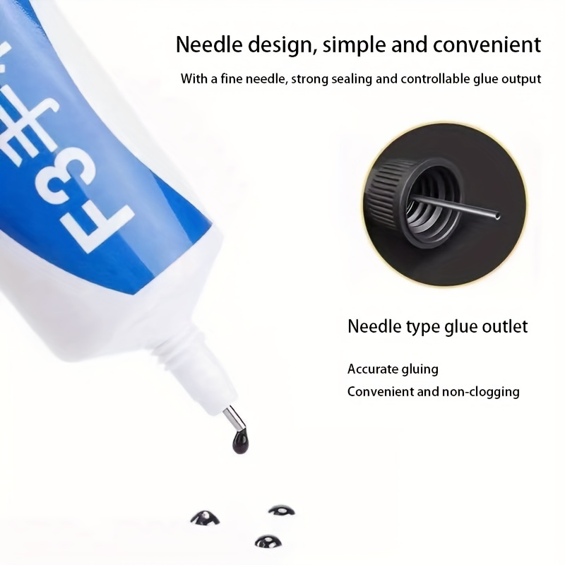 Clear / Black Glue F3 Adhesivo Especial Para Reparación De - Temu