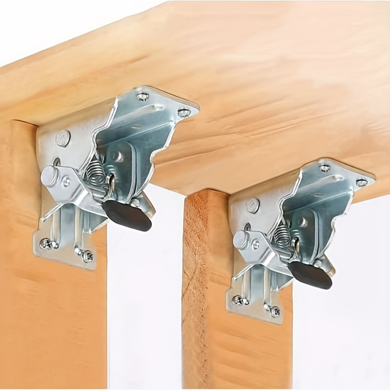 Foldable Bracket Heavy Duty Foldable Self Locking Hinge 90 - Temu