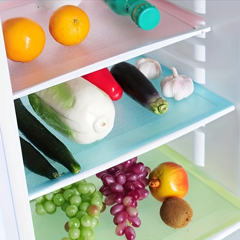 Shelf Liners Eva Transparent Washable Refrigerator Mat - Temu