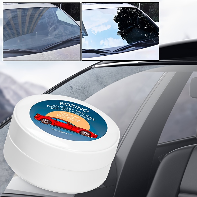 Film d'huile de verre de polissage de verre de voiture automatique 120ml,  pâte de polissage propre pour fenêtre de salle de bains, outils d'agent de