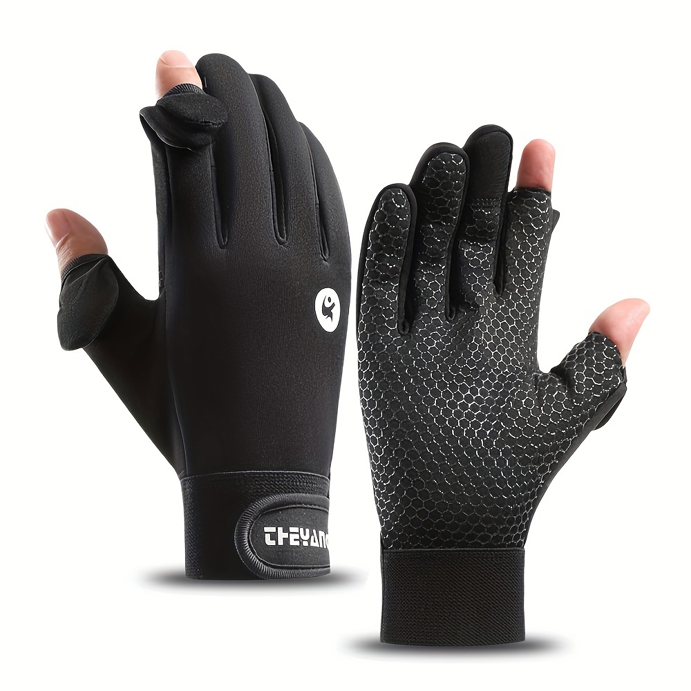 Winter Warm Windproof Waterproof Exposed Two finger Touch - Temu