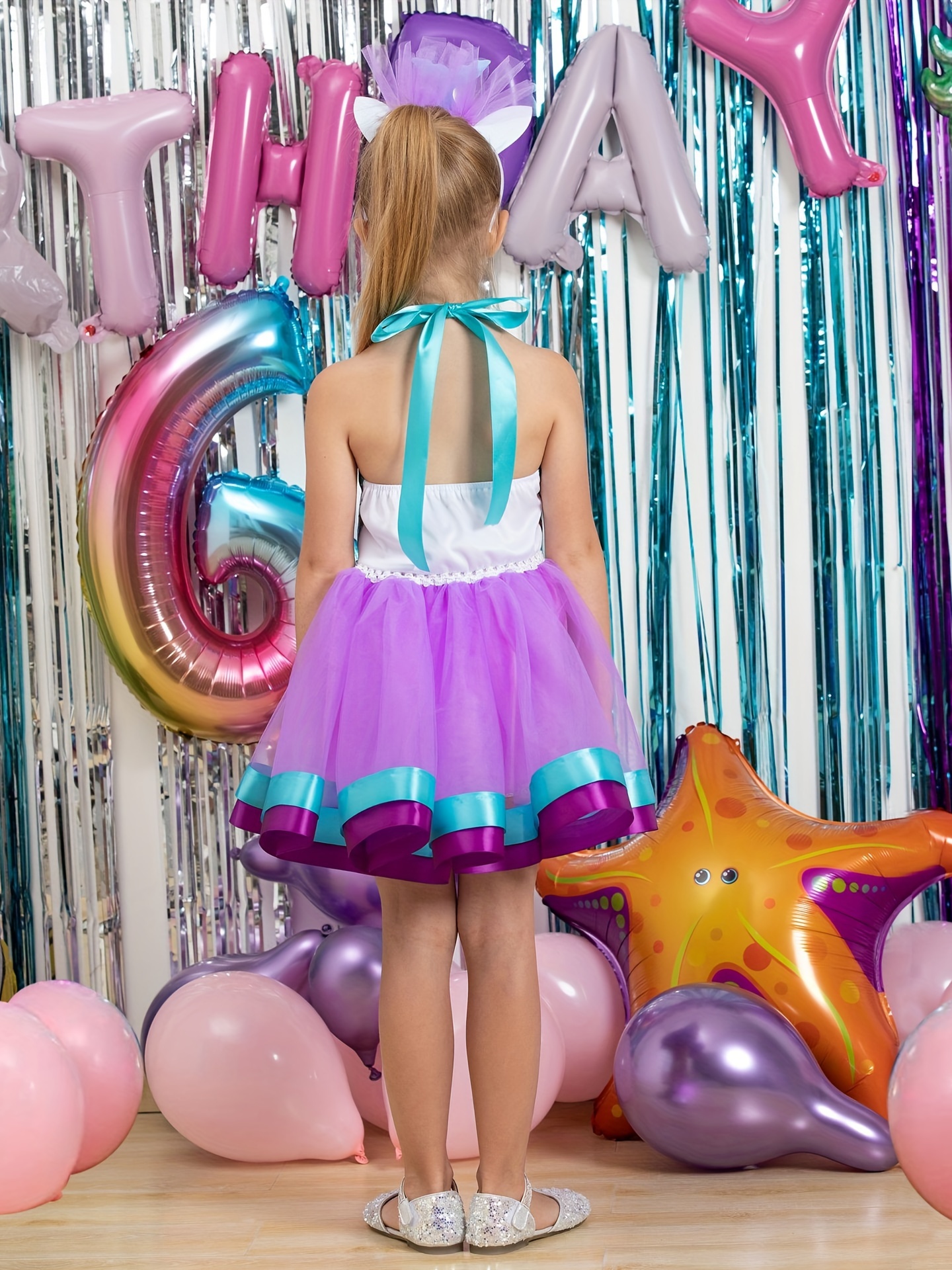 Disfraz Way To Celebrate Sirena Niña Talla 6 - 7 Años