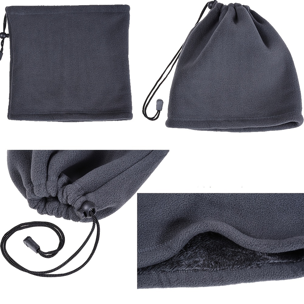 Winter Windproof Scarf Soft Cycling Hiking Half Warmer Gaiter