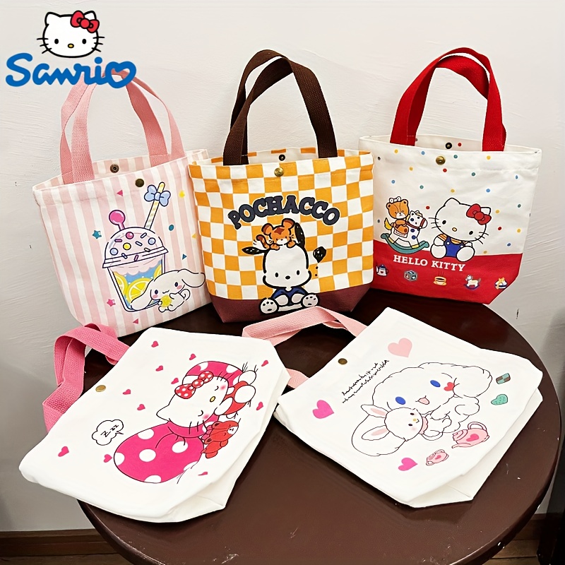 Hello Kitty shoulder bag Women casual tote cute canvas handbag STANDARD  SHIPPING