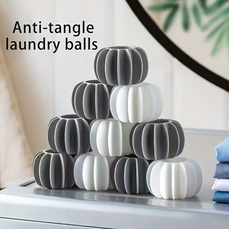 Bolas de lavandería mágicas reutilizables para limpiar lavadora Removedor  de pelusa para ropa Lavado de pvc Bola de secadora de ropa antinudos