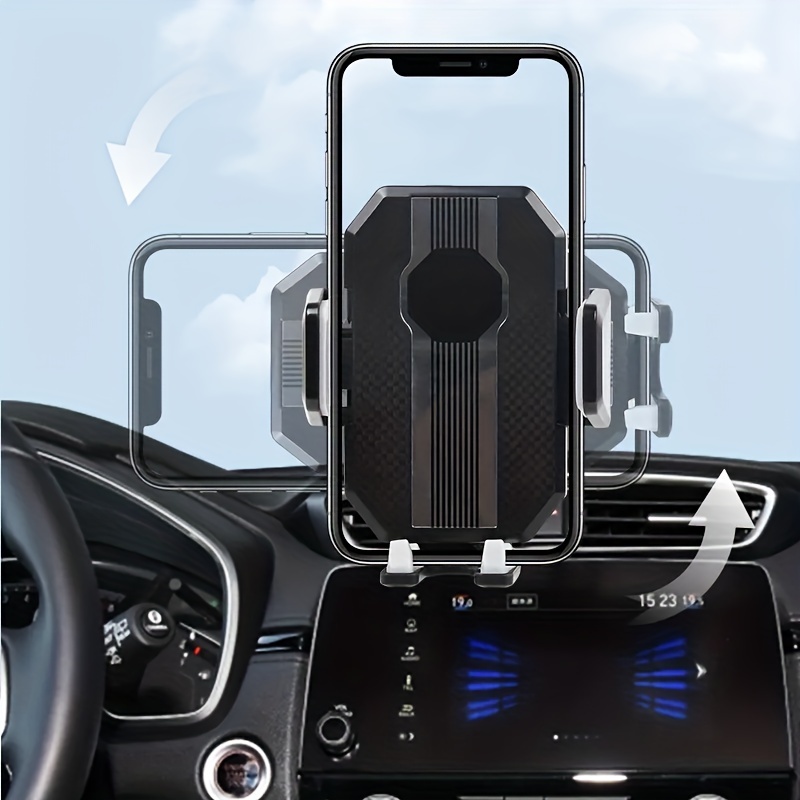 mobile phone car mount suction cup type center console mechanical arm mobile phone shooting bracket cargo car navigation fixed bracket details 3